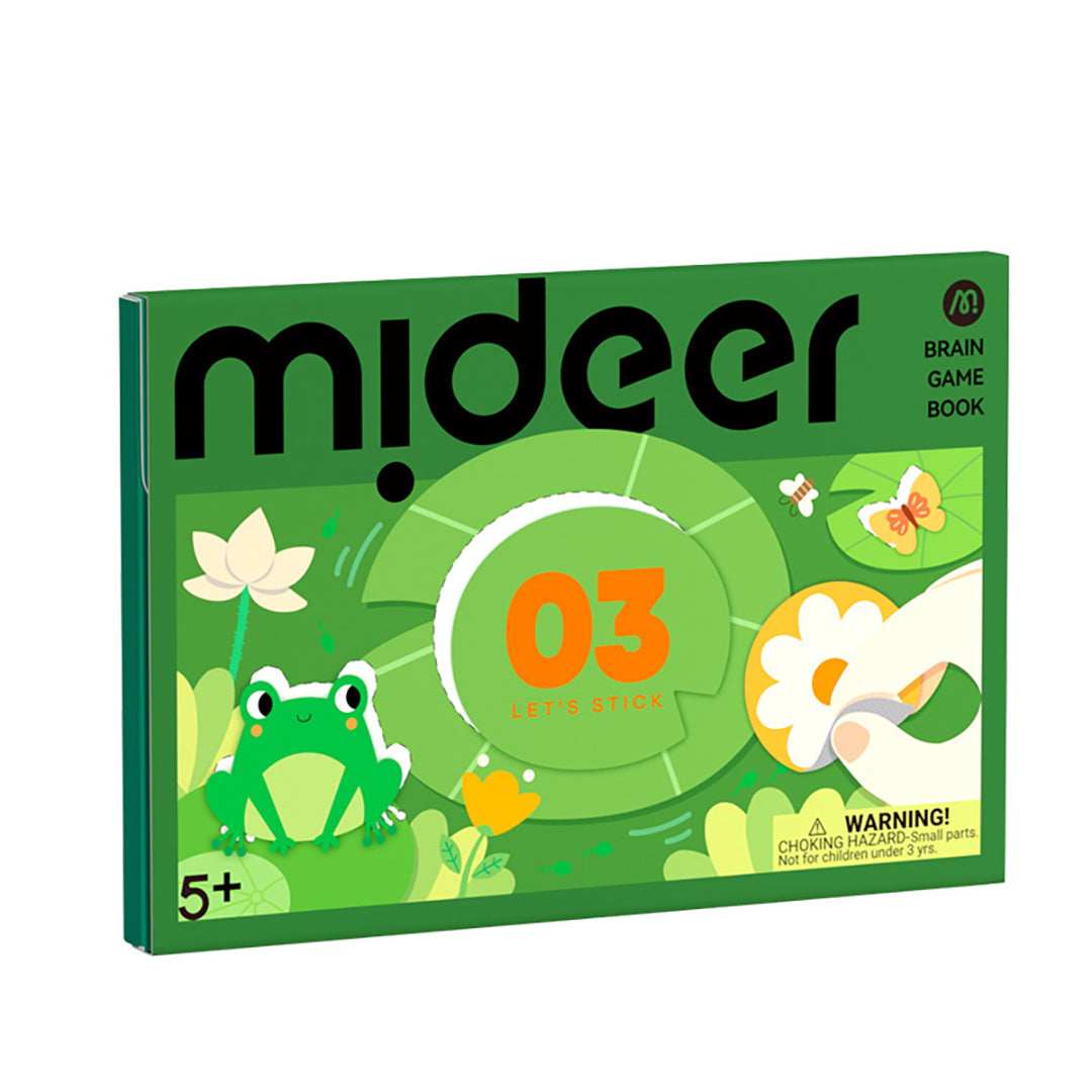 Mideer Level Up Brain Gamebook - Let's Stick Level 3 for kids in Kuwait